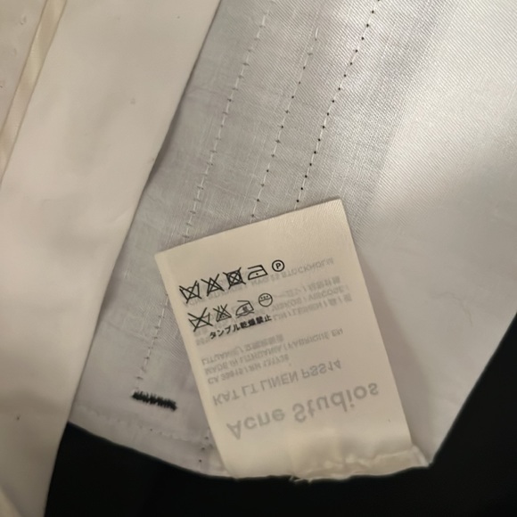 Acne Studios Kat LT linen pant - Picture 6 of 9